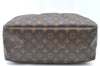 Authentic Louis Vuitton Monogram Deauville Hand Bag M47270 LV K6782