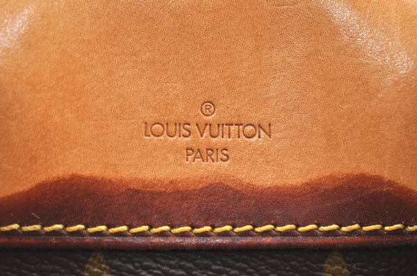 Authentic Louis Vuitton Monogram Deauville Hand Bag M47270 LV K6782