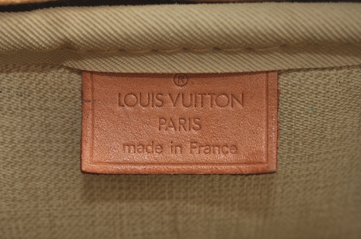 Authentic Louis Vuitton Monogram Deauville Hand Bag M47270 LV K6782