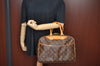 Authentic Louis Vuitton Monogram Deauville Hand Bag M47270 LV K6782