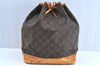 Authentic Louis Vuitton Monogram Noe Shoulder Drawstring Bag Old Model LV K6785