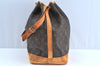Authentic Louis Vuitton Monogram Noe Shoulder Drawstring Bag Old Model LV K6785