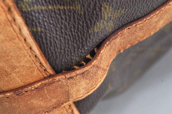 Authentic Louis Vuitton Monogram Noe Shoulder Drawstring Bag Old Model LV K6785