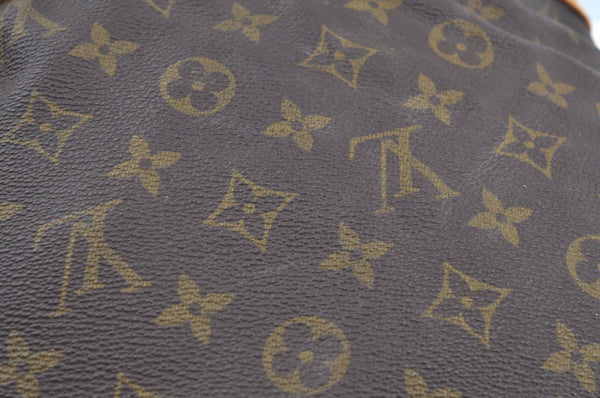Authentic Louis Vuitton Monogram Noe Shoulder Drawstring Bag Old Model LV K6785