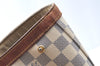 Authentic Louis Vuitton Damier Azur Hampstead MM N51206 Shoulder Tote Bag K6817