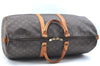 Authentic Louis Vuitton Monogram Keepall 55 Travel Boston Bag M41424 LV K6850