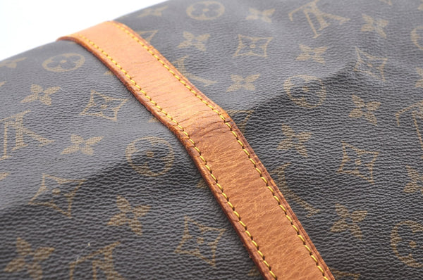 Authentic Louis Vuitton Monogram Keepall 55 Travel Boston Bag M41424 LV K6850