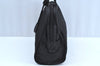 Authentic PRADA Nylon Tessuto Shoulder Hand Bag Black K6852