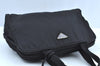 Authentic PRADA Nylon Tessuto Shoulder Hand Bag Black K6852