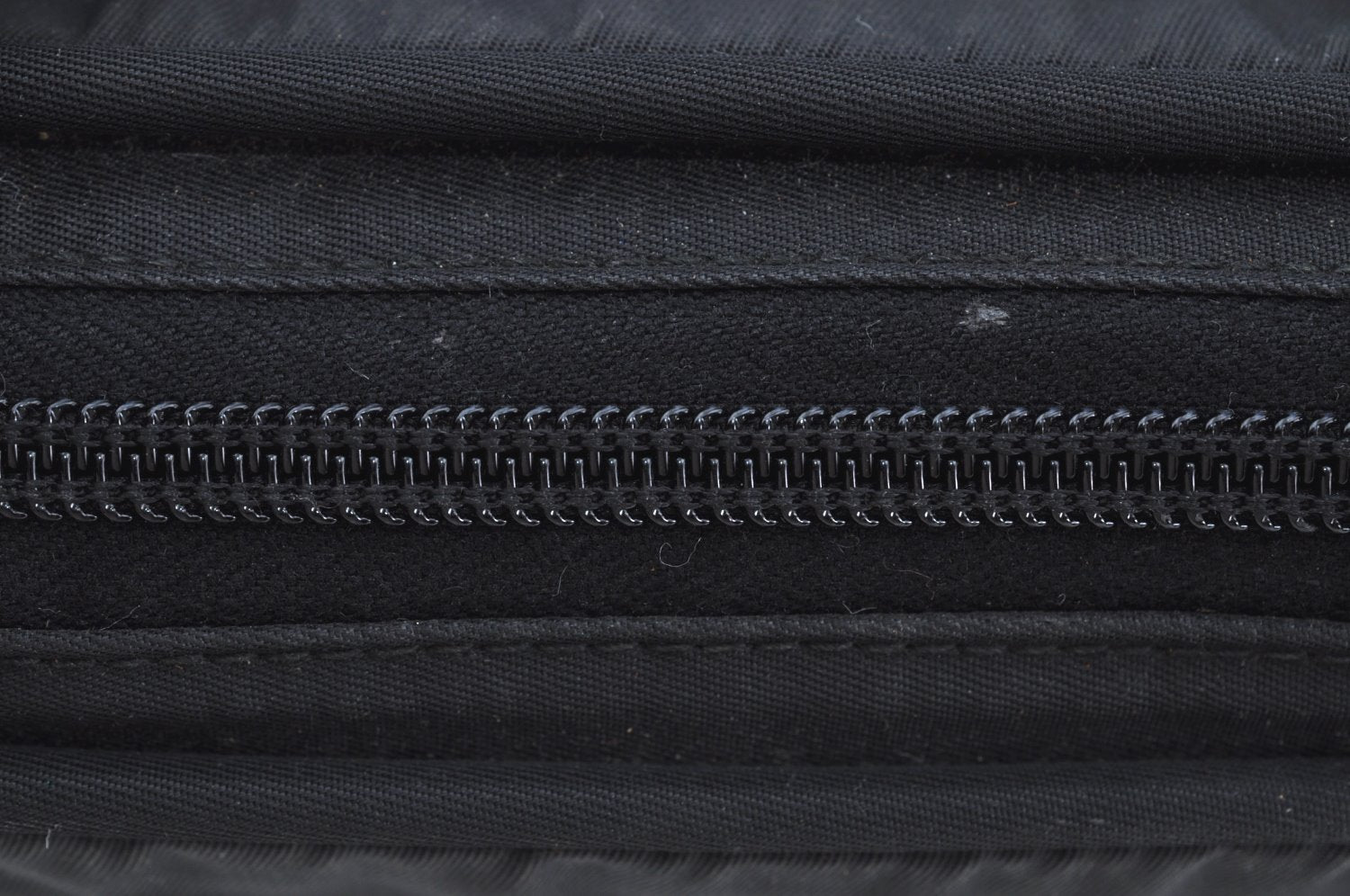 Authentic PRADA Nylon Tessuto Shoulder Hand Bag Black K6852