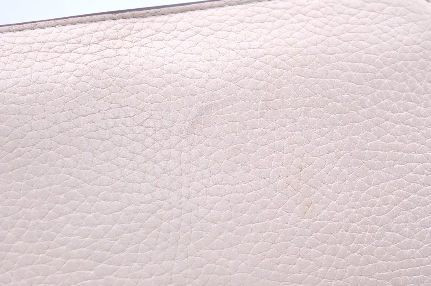 Authentic Christian Dior Vintage Long Wallet Purse Leather Light Pink K6856