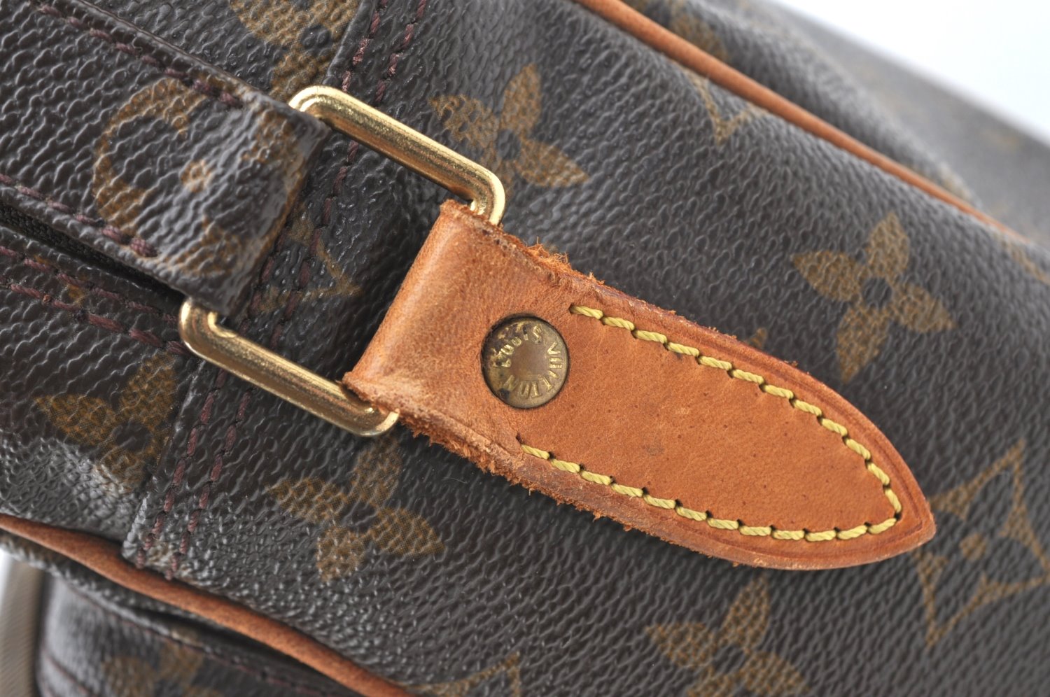 Authentic Louis Vuitton Monogram Nile Shoulder Cross Body Bag M45244 LV K6868