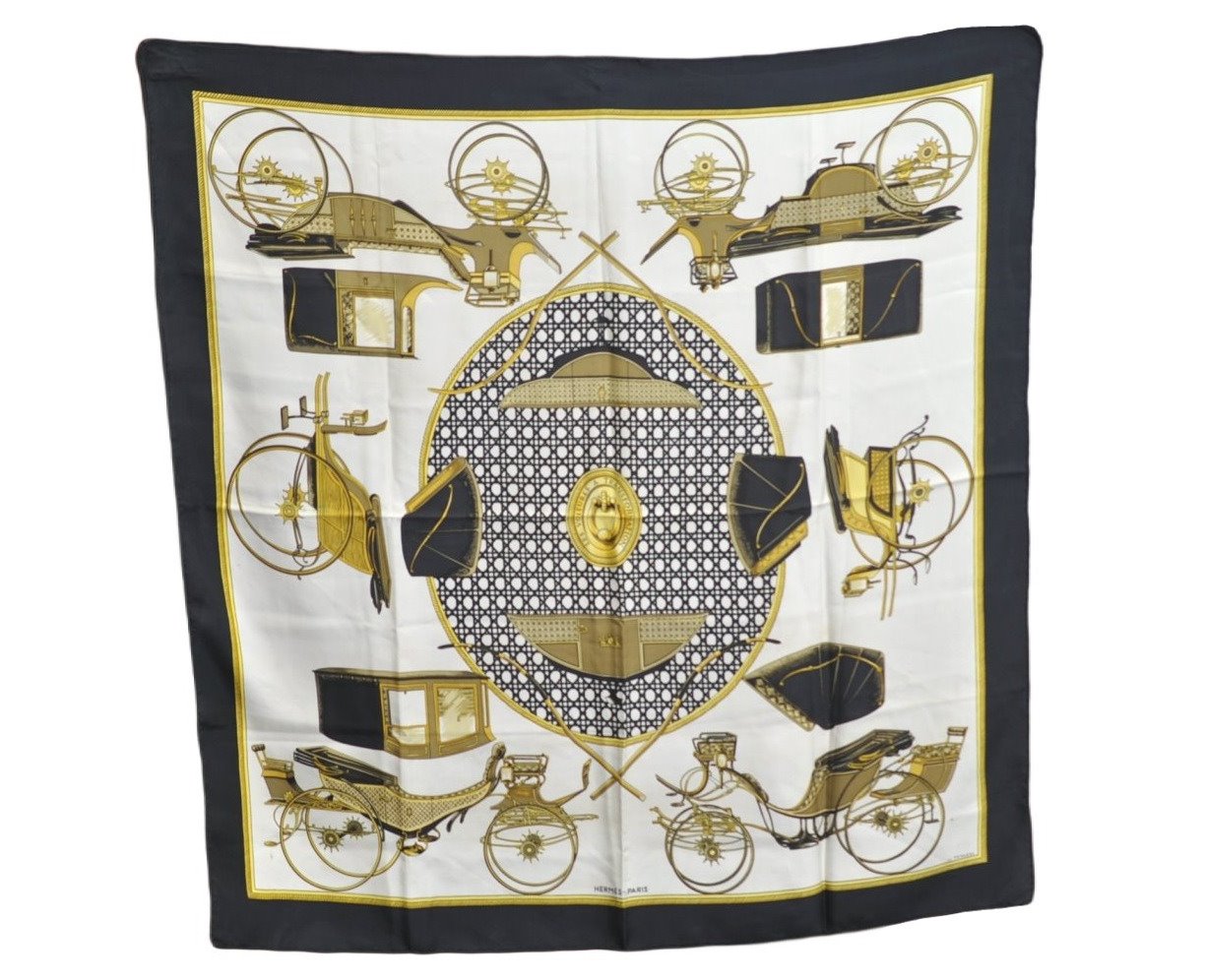 Authentic HERMES Carre 90 Scarf 