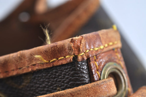 Authentic Louis Vuitton Monogram Noe Shoulder Drawstring Bag M42224 LV K6880