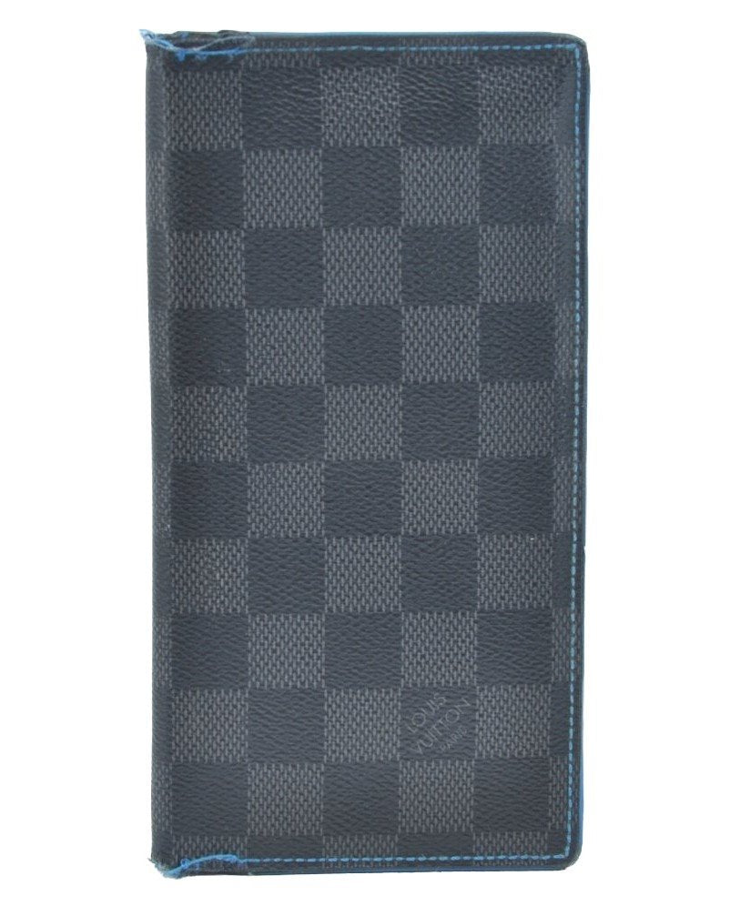 Authentic Louis Vuitton Damier Graphite Portefeuille Alexandre NM Wallet K6896