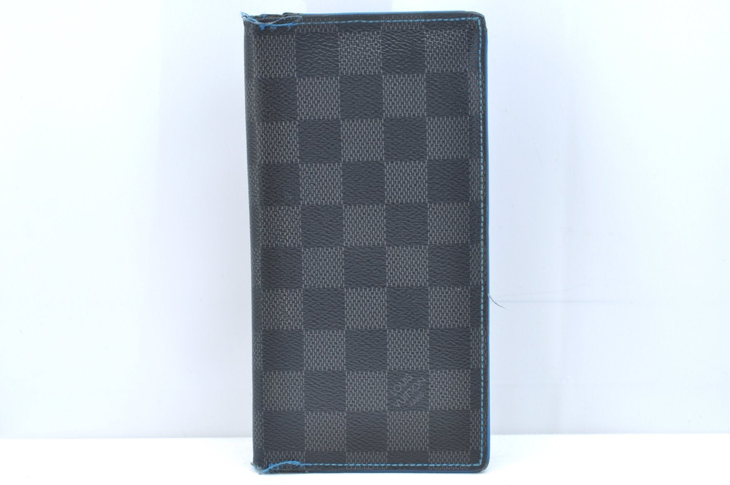 Authentic Louis Vuitton Damier Graphite Portefeuille Alexandre NM Wallet K6896