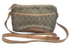 Authentic GUCCI Shoulder Cross Body Bag GG Canvas Leather Brown Junk K6918
