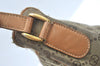 Authentic GUCCI Shoulder Cross Body Bag GG Canvas Leather Brown Junk K6918