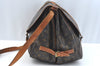 Authentic Louis Vuitton Monogram Saumur 35 Shoulder Cross Bag M42254 LV K6924