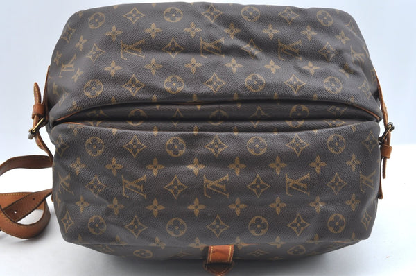 Authentic Louis Vuitton Monogram Saumur 35 Shoulder Cross Bag M42254 LV K6924