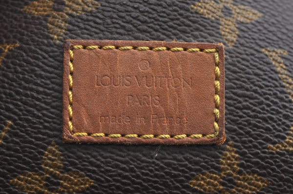 Authentic Louis Vuitton Monogram Saumur 35 Shoulder Cross Bag M42254 LV K6924