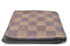 Auth Louis Vuitton Damier Porte Billet Carte Credit Monnaie N61665 Wallet K6932