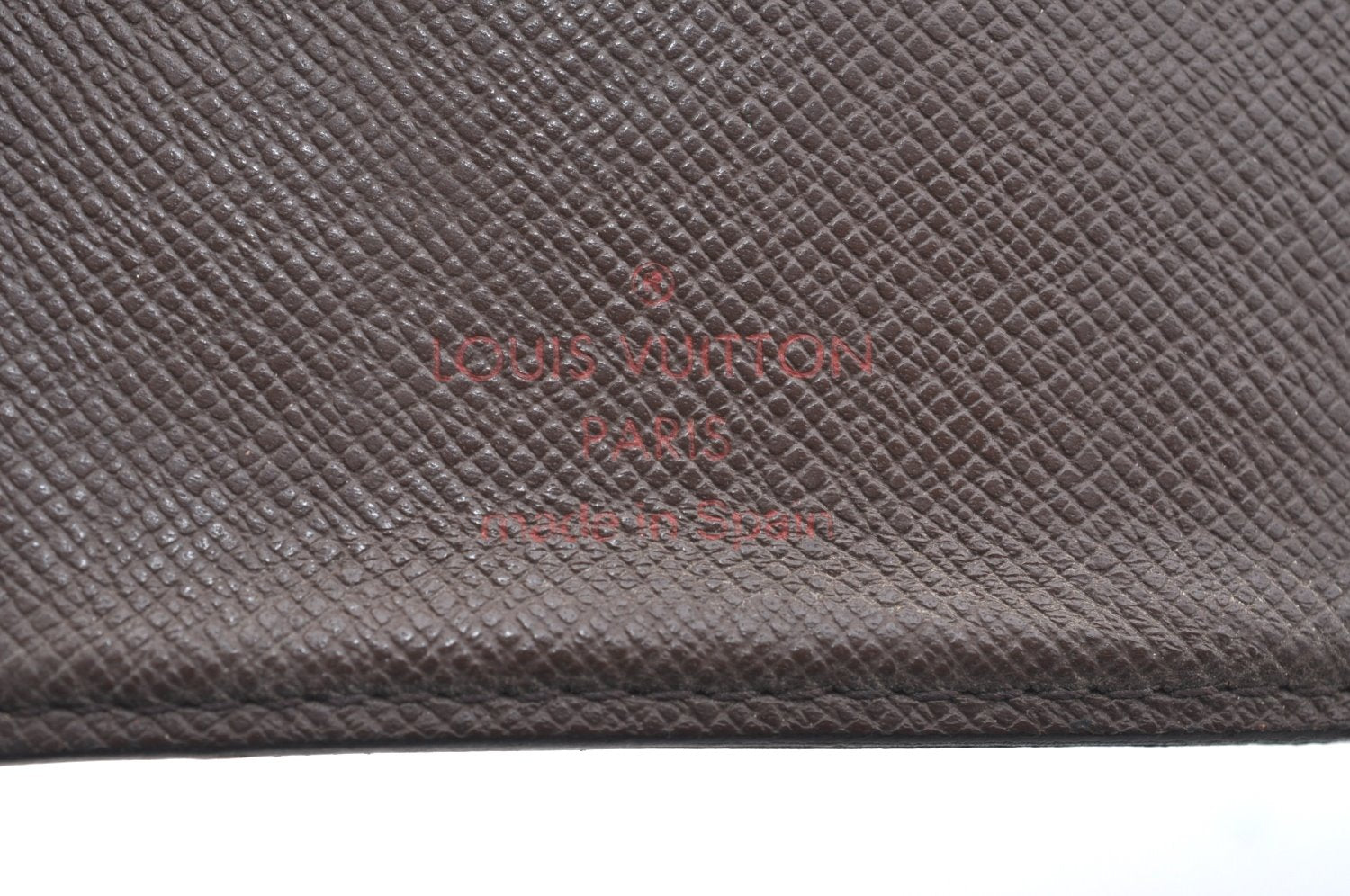 Auth Louis Vuitton Damier Porte Billet Carte Credit Monnaie N61665 Wallet K6932