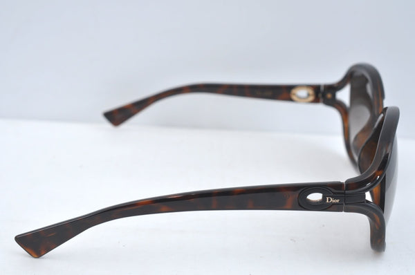 Authentic Christian Dior Sunglasses Tortoise Shell Plastic 6MNHA Brown CD K6950