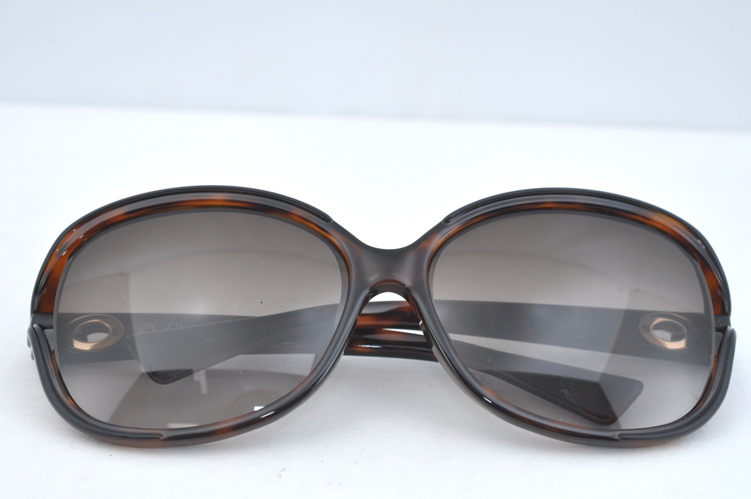 Authentic Christian Dior Sunglasses Tortoise Shell Plastic 6MNHA Brown CD K6950
