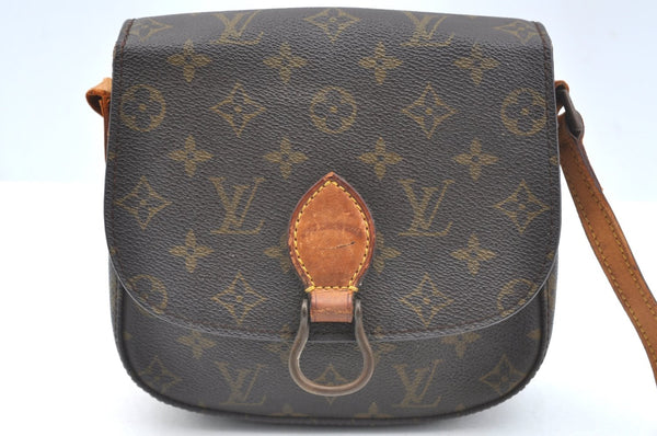 Authentic Louis Vuitton Monogram Saint Cloud MM M51243 Shoulder Bag Junk K6956