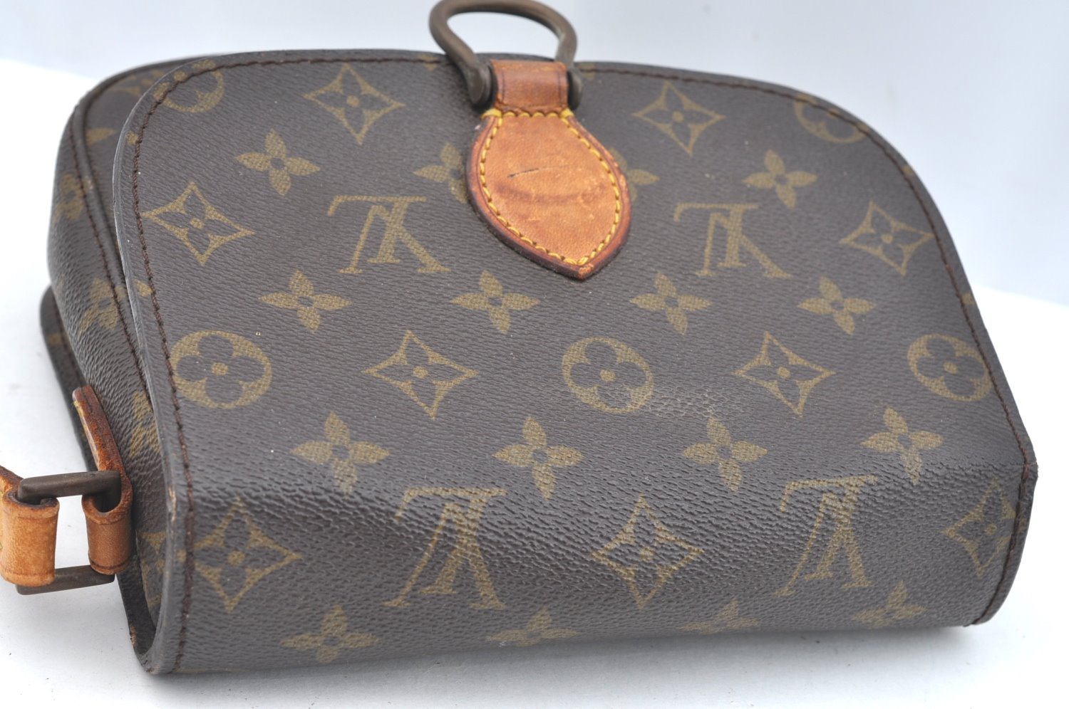 Authentic Louis Vuitton Monogram Saint Cloud MM M51243 Shoulder Bag Junk K6956