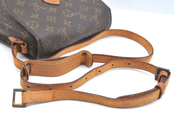 Authentic Louis Vuitton Monogram Saint Cloud MM M51243 Shoulder Bag Junk K6956