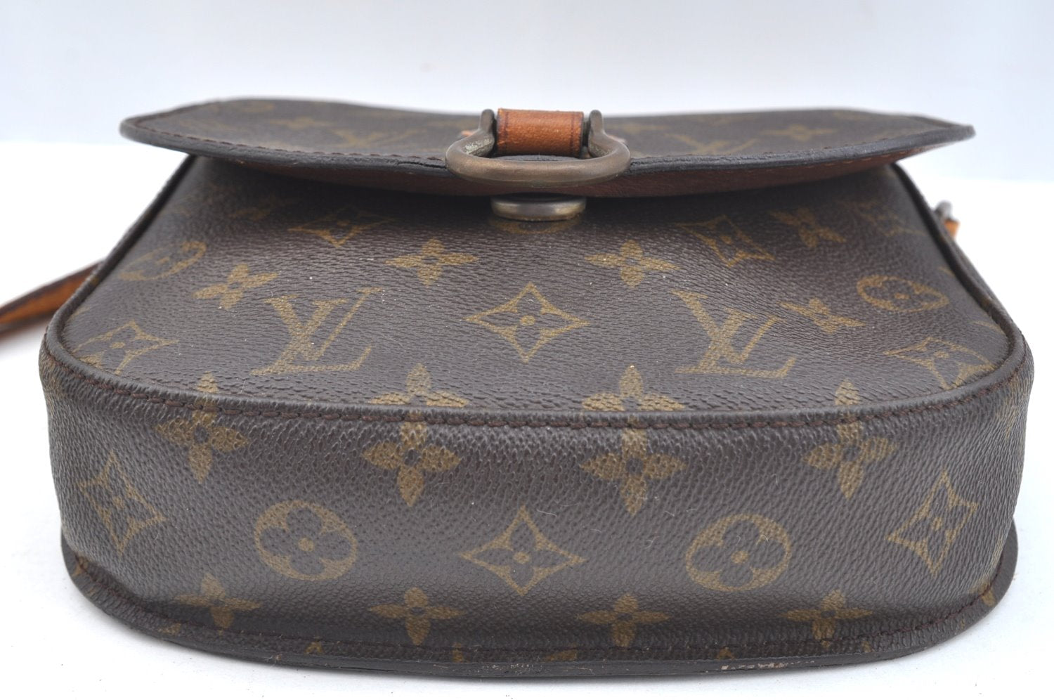 Authentic Louis Vuitton Monogram Saint Cloud MM M51243 Shoulder Bag Junk K6956