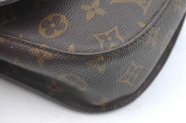 Authentic Louis Vuitton Monogram Saint Cloud MM M51243 Shoulder Bag Junk K6956