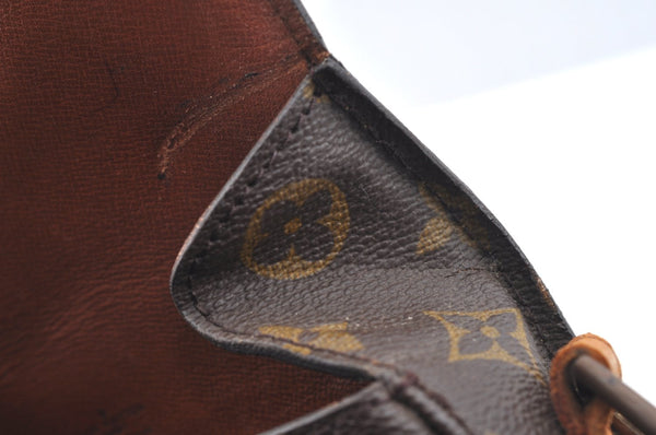 Authentic Louis Vuitton Monogram Saint Cloud MM M51243 Shoulder Bag Junk K6956