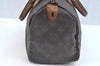 Authentic Louis Vuitton Monogram Speedy 25 Boston Hand Bag M41528 LV K6997