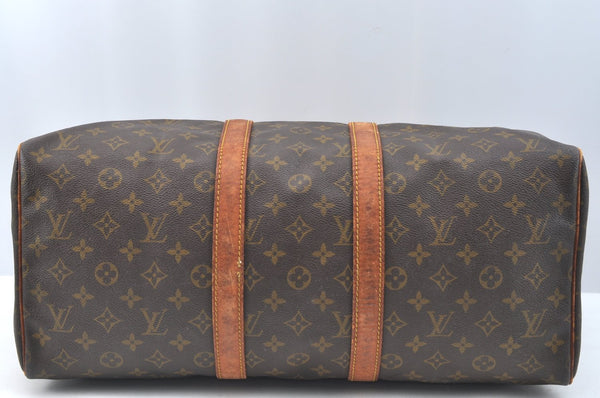 Authentic Louis Vuitton Monogram Keepall 45 Travel Boston Bag Old Model LV K7003