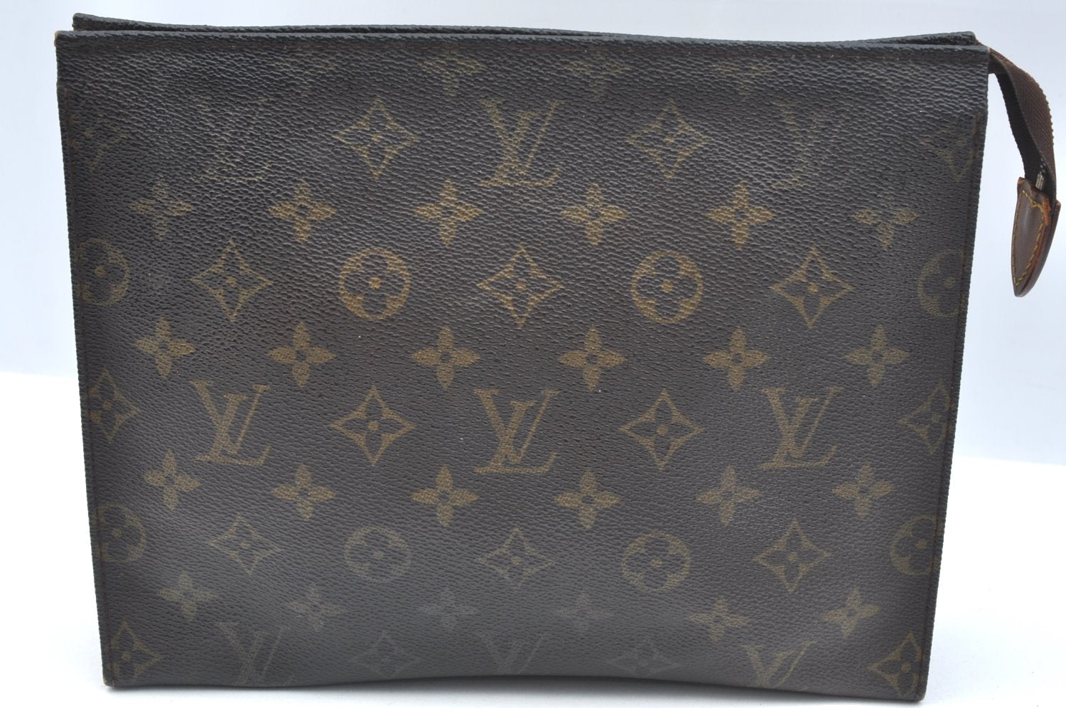 Auth Louis Vuitton Monogram Poche Toilette 26 M47542 Cosmetics Pouch Junk K7006