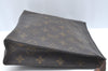 Auth Louis Vuitton Monogram Poche Toilette 26 M47542 Cosmetics Pouch Junk K7006