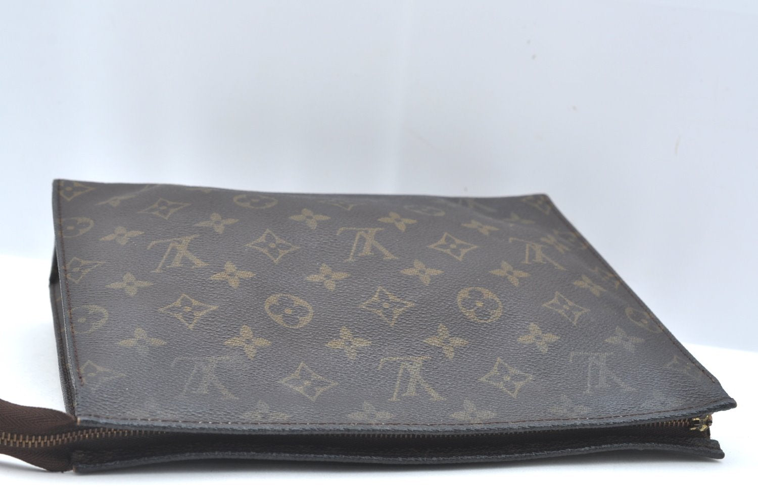 Auth Louis Vuitton Monogram Poche Toilette 26 M47542 Cosmetics Pouch Junk K7006