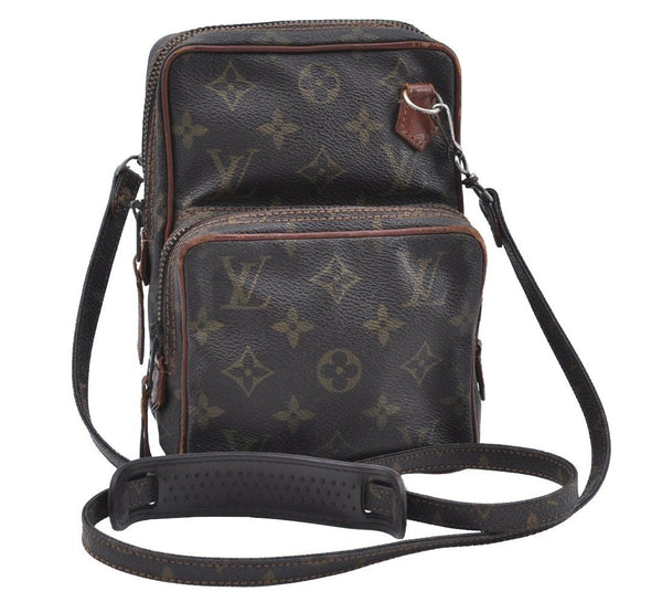 Auth Louis Vuitton Monogram Amazone Shoulder Cross Body Bag Old Model Junk K7016