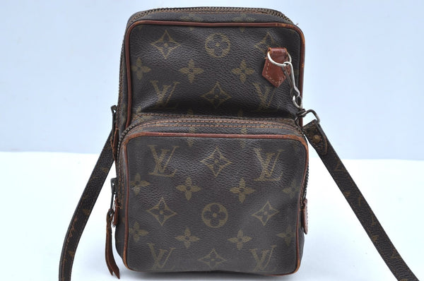 Auth Louis Vuitton Monogram Amazone Shoulder Cross Body Bag Old Model Junk K7016