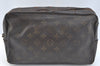 Auth Louis Vuitton Monogram Trousse Toilette 28 Clutch Bag M47522 Junk K7018