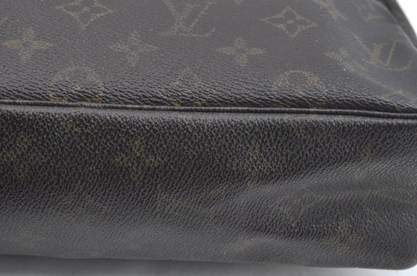 Auth Louis Vuitton Monogram Trousse Toilette 28 Clutch Bag M47522 Junk K7018