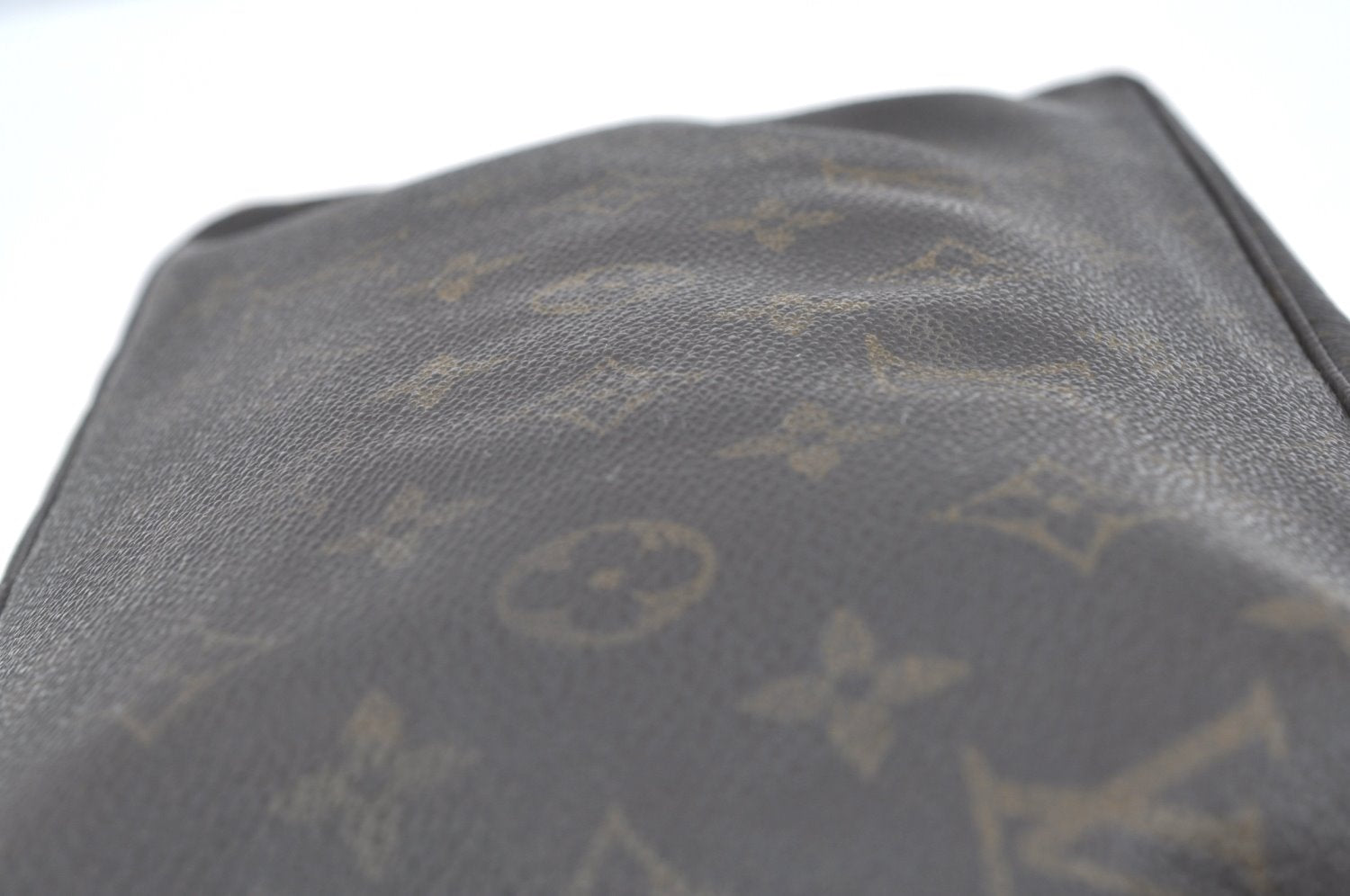 Auth Louis Vuitton Monogram Trousse Toilette 28 Clutch Bag M47522 Junk K7018