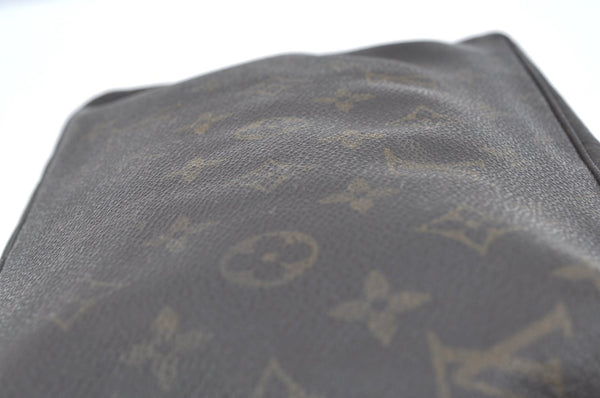 Auth Louis Vuitton Monogram Trousse Toilette 28 Clutch Bag M47522 Junk K7018