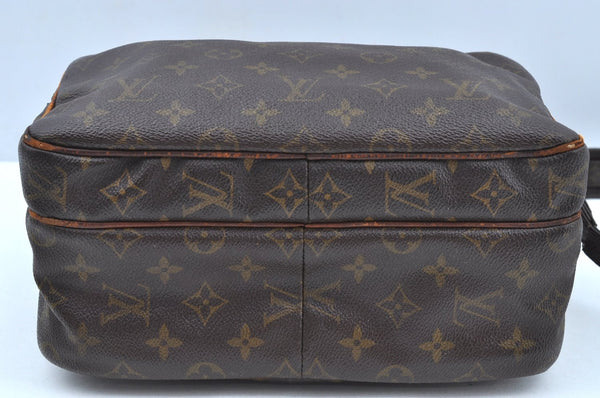 Auth Louis Vuitton Monogram Nile Shoulder Cross Body Bag Old Model LV Junk K7022