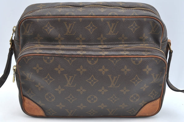 Authentic Louis Vuitton Monogram Nile Shoulder Cross Body Bag M45244 LV K7026