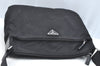 Authentic PRADA Nylon Tessuto Leather Shoulder Cross Body Bag Purse Black K7027