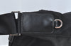 Authentic PRADA Nylon Tessuto Leather Shoulder Cross Body Bag Purse Black K7027